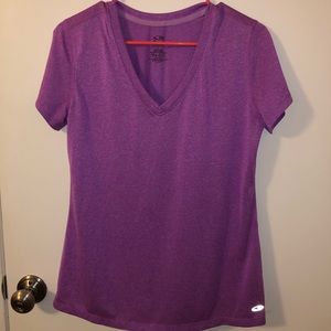 Purple athletic tee